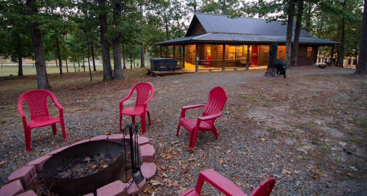 Shine On Harvest Moon W Bbq Villa Broken Bow Kültér fotó
